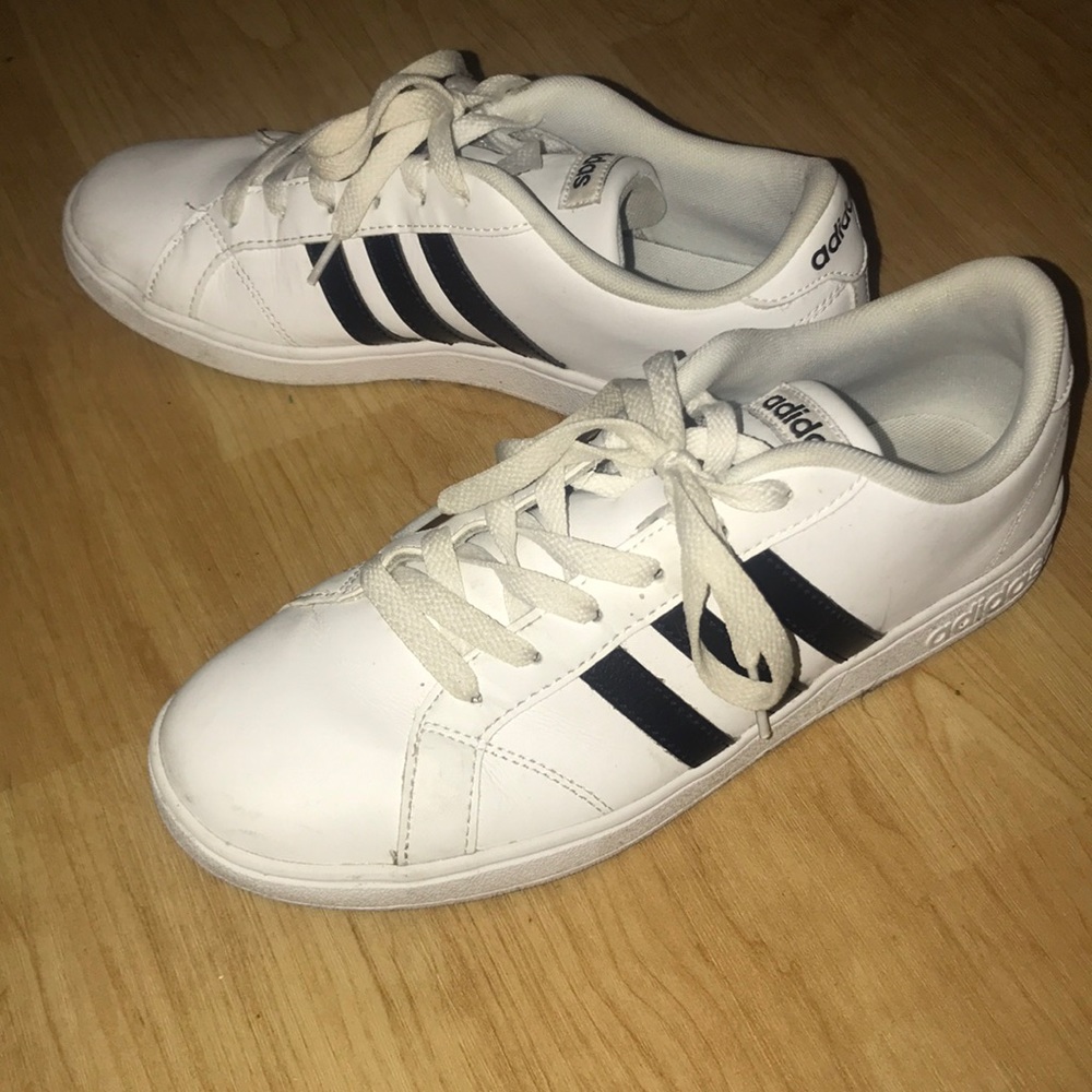 White Adidas Shoes - Great Condition